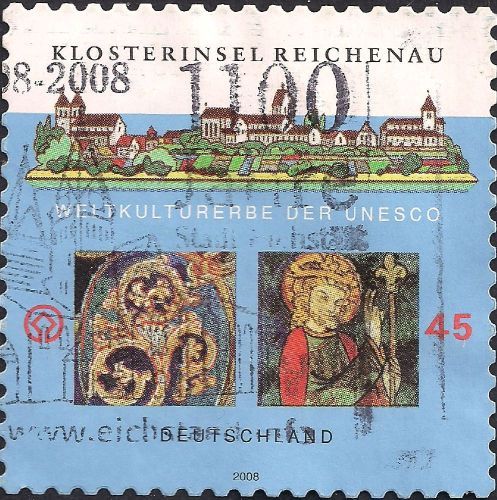 GERMANY, Unesco, Klosterinsel Reichenau, Blue 2008, €0.45 On EBid ...